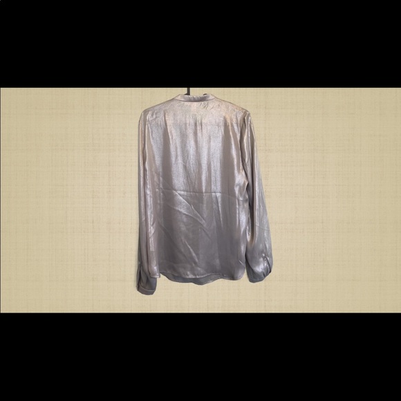 Brand NEW silk looking top - Picture 2 of 2